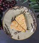 Pack Of 2 Rustic Western Swooping Bald Eagle Salad Appetizer Plates 8.75"D