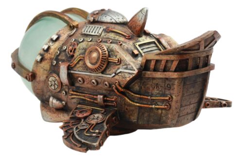 Steampunk Universe Space Exploration Spaceship Collectible Fantasy Figurine
