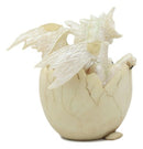Ebros April Birthstone Dragon Egg Statue Diamond Gem Birthday Dragon Hatchling Figurine Fantasy Collector
