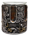 Set of 2 Rustic Western Pistol Bullet Barrel Votive Tea Light Candle Holders