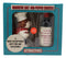 Italian Drunk Chef Kissing Wine Bottle Ceramic Salt Pepper Shakers Figurine Set