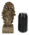Faux Wood Carving Resin Rustic Wildlife American Bald Eagle Head Bust Figurine