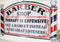 Barber Shop Therapy Is Expensive Get A Haircut Metal Novelty Wall Decor Sign 23"