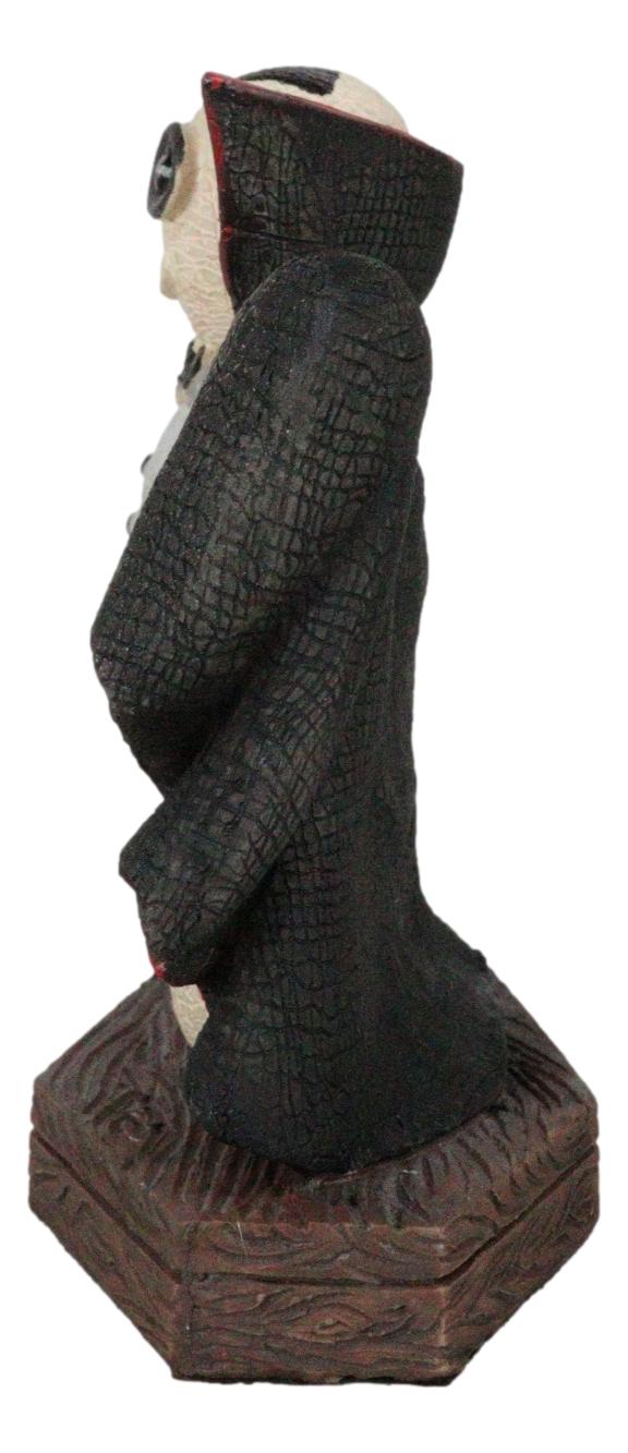Draco Vampire Dracula Pinheadz Halloween Monster With Voodoo Stitches Figurine