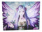 Ebros Anne Stokes Mystic Aura Butterfly Fairy Wood Framed Picture Canvas Wall Decor