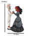 Day Of The Dead Wedding Skeleton Couple Bride and Groom Statue Love Never Dies