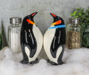 Polar Opposites Emperor Penguin Salt & Pepper Shakers Ceramic Magnetic Set