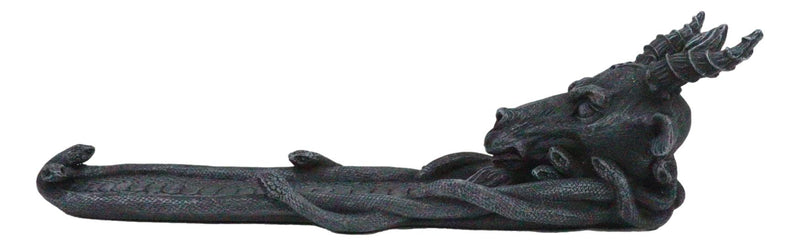 Samael Lilith Sabbatic Goat Baphomet Pentagram Sigil Incense Burner Figurine