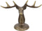 Ebros Aluminum Deer Antlers Bust Eyeglass Spectacle Or Jewelry Holder Organizer