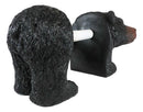 Ebros Darling Black Bear Cub Toilet Paper Body Holder Hanging Or Standalone Figurine