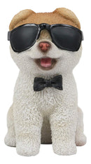 Sunglasses Boo The World's Cutest Pomeranian Dog Statue Pet Pal Dogs Collectible