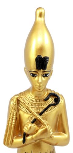 Egyptian Ushabti Funerary Figurine Shawabti Pharaoh With Hieroglyphs Statue