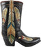 Rustic Southwestern Indian Dreamcatcher Feathers Cowboy Boot Figurine Or Vase
