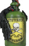Wicca Paranormal Raven Crow With Eyeball Faux Poison Potion Bottle Prop Decor