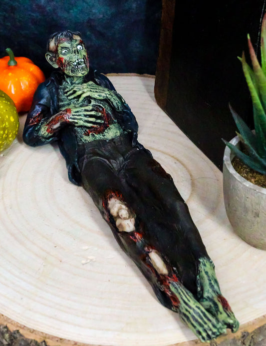 Ebros Gift Zombie Walking Dead With Ripped Chest Stick Incense Burner Figurine 9.5" Long - Ebros Gift