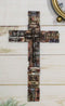 Western Christian Inspirational Friendship Faith Hope Love Grace Wall Cross 12"H