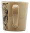 Ebros Wildlife Prowling Alpha Wolf Coffee Mug 16oz Ceramic Cup Glazed Stoneware