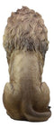 Ebros King Of The Savannah African Pride Lion Statue 20"Tall The Majestic Aslan