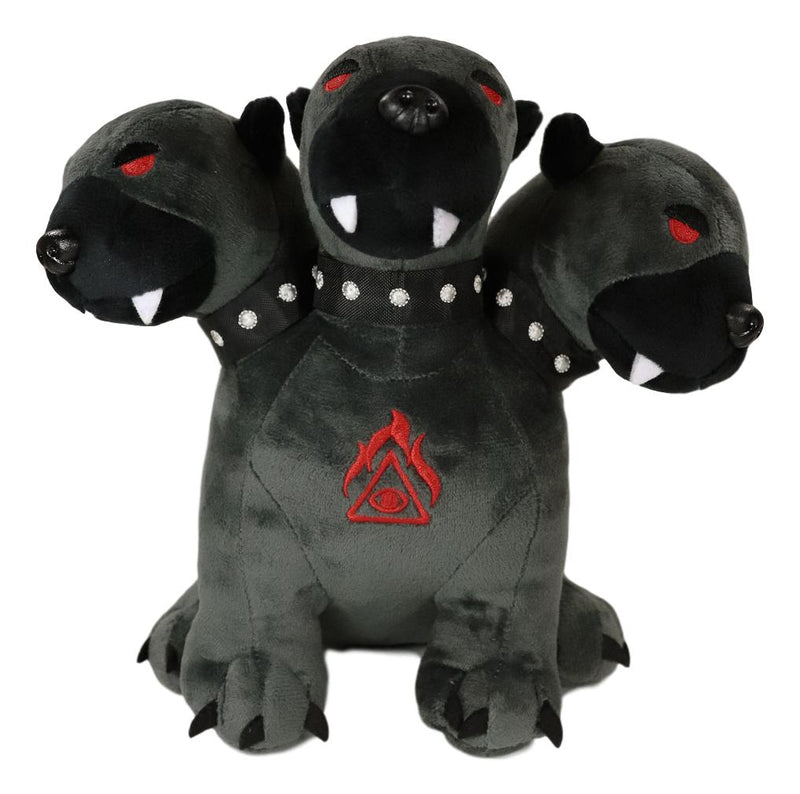 Ebros Greek Mythology Hades Underworld Cerberus Hydra Dogs Luxe Soft Plush Toy Doll