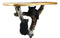 Ebros Autumn Frolick Whimsical 2 Climbing Black Bears On Tree Branch Wall Hanging Floating Shelf 22" Wide Rustic Bear Family Decorative Shelves for Cabin Lodge Country Mountain Side Cottage Homes