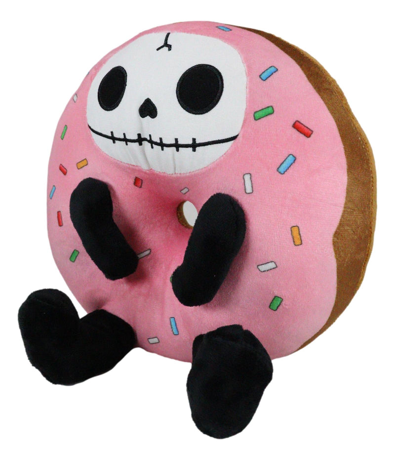 Donatsu Strawberry Sprinkles Donut Furrybones Skeleton Plush Toy Doll Furry Bone