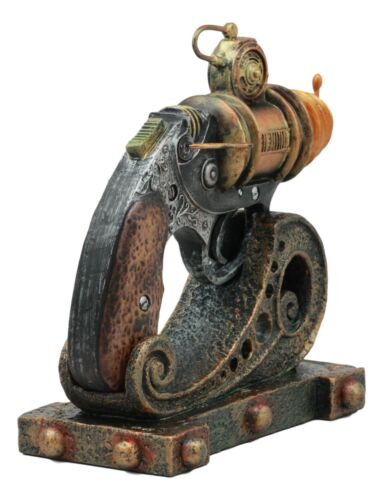 Vintage Design Concealable Ossotronic Disruptor Steampunk Gun Prototype Figurine