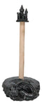 Medieval Draco's Swipes Sleeping Dragon By Castle Fort Paper Towel Holder Stand