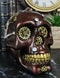 Cool Steampunk Maroon Unit Task Force Gearwork Skull Figurine Skeleton Army