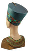 Large Ancient Egyptian Queen Nefertiti Bust Statue 18"H Classical Egypt Decor