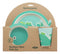 Moby Dick Whale Kids Children Toddler Baby 5 Piece Organic Bamboo Dinnerware Set