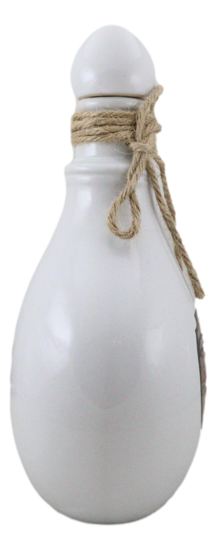 Ceramic Raven Crow Tail Tisane Mad Doctor Witchcraft Poison Prop Potion Bottle