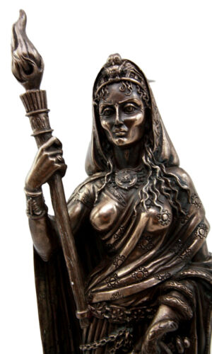 Ebros Greek Goddess Witchcraft Necromancy Hekate Hecate With She Dogs Figurine