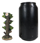 Fairy Garden Miniature Fairies Live Here Flowering Tree Leaves Sign Sculpture