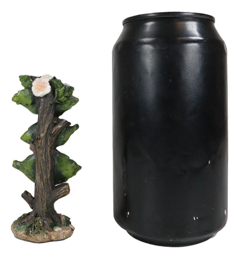 Fairy Garden Miniature Fairies Live Here Flowering Tree Leaves Sign Sculpture