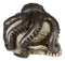 Ebros Kraken Octopus Wrapping Around Human Skull Decorative Figurine 8"L