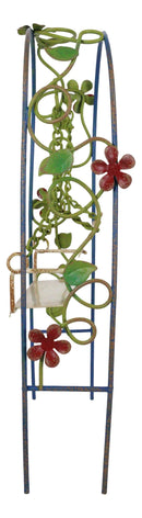 Enchanted Garden Decorative Metal Arbor Swing Mini Fairy Garden Figurine