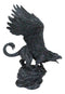 Winged Gothic Stone Griffon Griffin Eagle Lion Gargoyle Roaring Figurine