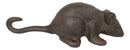 Pack of 2 Cast Iron Rustic Western Climbing Hamster Mouse Rat Wall Hook