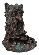 Celtic Greenman Tree Man God Forest Ent Backflow Incense Cone Burner Figurine