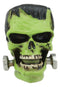 Dr Victor Frankenstein Skull Figurine 2"H Miniature Frankenskull Gothic Skeleton