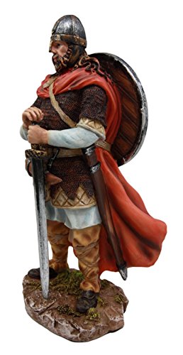 Ebros Gift Nordic Seafarer Viking Longship Berserker Warrior Figurine 8.25" H