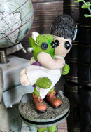 Ebros Pinheadz Monster with Voodoo Stitches Figurine 4.25"H Frankenstein & Bride