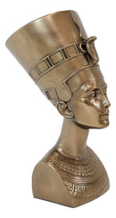Egyptian Queen Nefertiti With Cobra Crown Piece Bust Statue Decorative Figurine