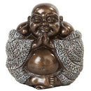 Ebros Happy Buddha Blissful Meditation Figurine Amulet Buddhism Eastern Enlightenment