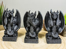 Ebros Three Wise Dragons See Hear Speak No Evil Sentinel Guardian Dragons Statue Set