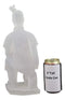 Ebros Ancient Chinese Qin Dynasty Emperor Kneeling Terracotta Army Foot Soldier Warrior Statue 12.75" Tall Acrylic Resin Antique Reproduction Historical Decor Figurine