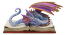Amy Brown Fantasy Rainbow Book Wyrm Dragon Of Bibliography Figurine Decor Statue