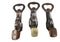 Pack Of 3 Western Cowboy Six Shooter Revolver Gun Pistols Beer Bottle Openers