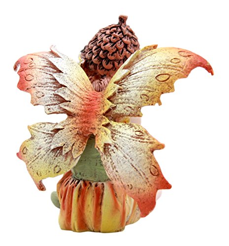 Ebros Gift Miniature Garden Bright Sun Flower Fairy Collectible Figurine 2.75"H