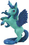 Ebros Fantasy Fairy Tale Pegasus Horse Figurine Shelf Decor (Turquoise Aries)